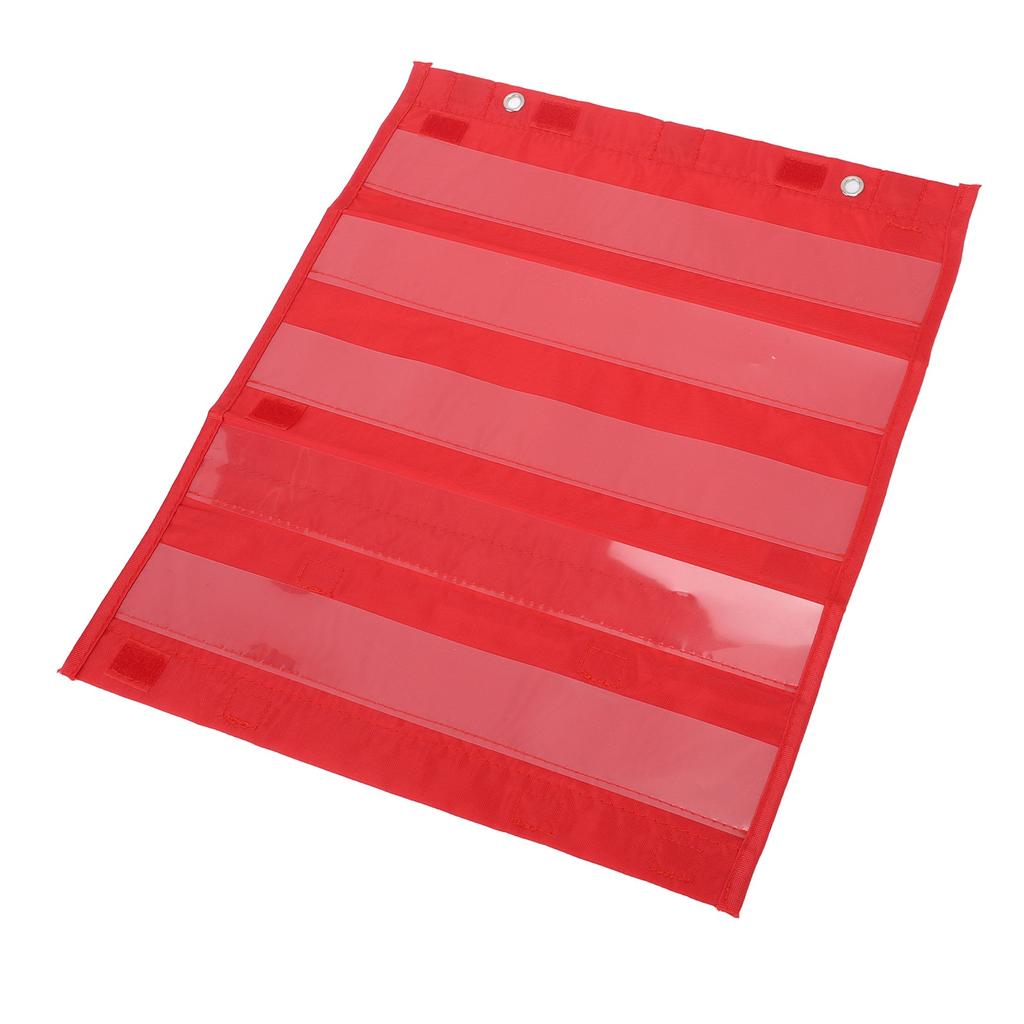 Magnetic Chart 5 Rows Transparent Schedule Chart for Home School Classroom Activities