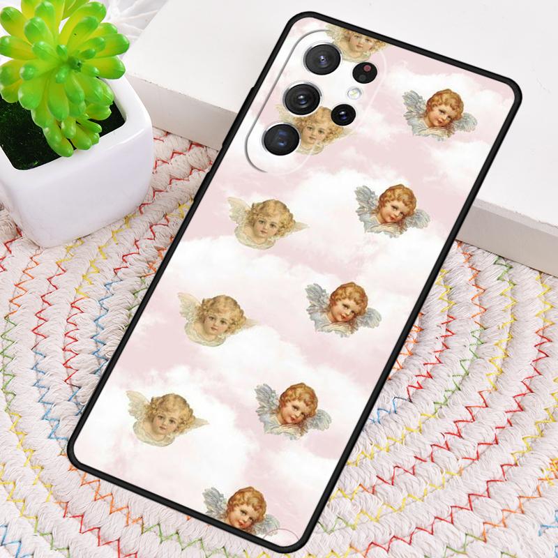 Renaissance Angels TPU Phone Case For Samsung Galaxy Note 10 Pro S26 S25 S24 S23 S22 Ultra Plus S21 FE S20 Shockproof Cover