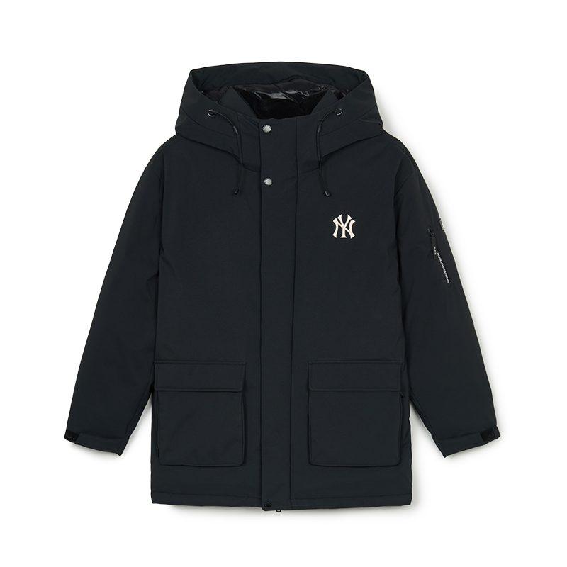MLB New York Yankees Thermal Windbreaker Jacket Unisex Black 3ADJB1446-50BKS