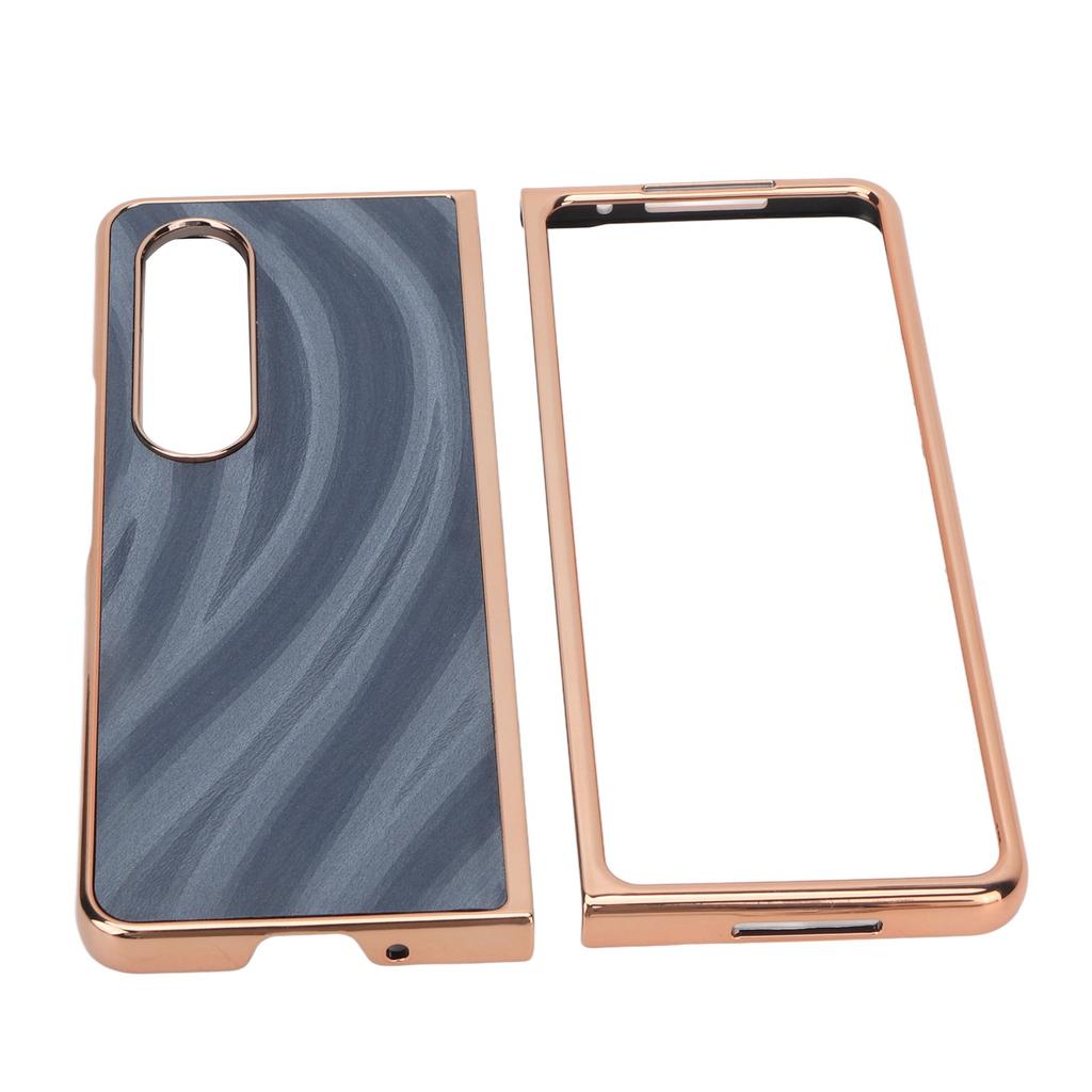 Handyhülle Nano-Galvanisierung Kratzfest Galaxy Textur Faltbares Handy Schutzhülle für Samsung Galaxy Z Fold 4
