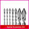 High-Speed Spiral Eccentric Drill Bit with Reduced Vibration for Precision Drilling