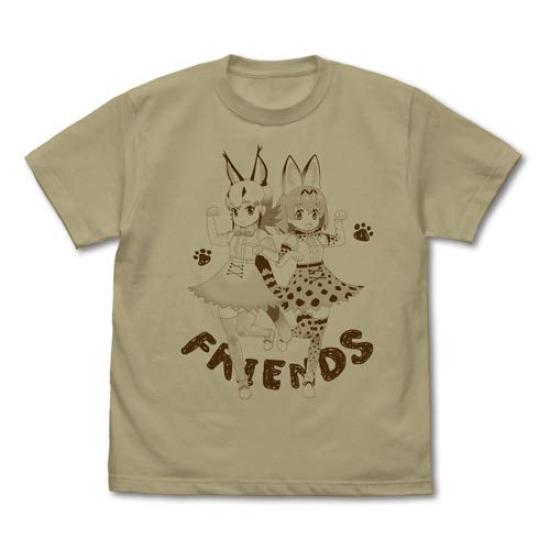 

Kemono Friends 2 Serval Caracal Sand Khaki S size & T-shirt