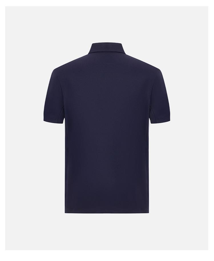 [Classic 3D Letter Version] 26 Spring/Summer Solid Color Simple High End Men's Short Sleeve Polo Shirt