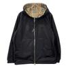Burberry Vintage Check 8027097 Reversible Zip-Up Parka Jacket M blackUsed