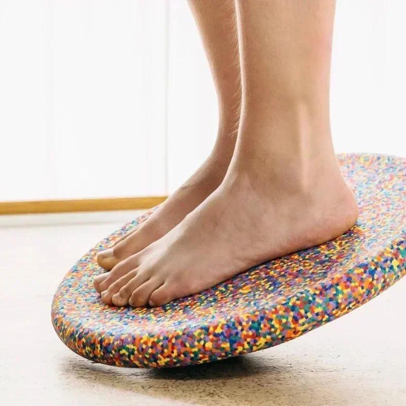 Antrenament de echilibru pentru copii Placă de echilibru Grădiniță Centru de educație timpurie Antrenament Echilibru Pietre de călcat peste râu