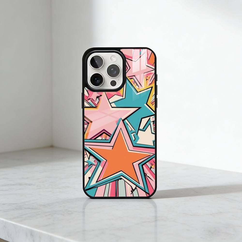 Art Visual Impact Printed  Phone Case For iPhone17,16,15,14,13 Plus,Pro Max Magnetic For Magsafe Wireless Charging iPhone12PROMAX