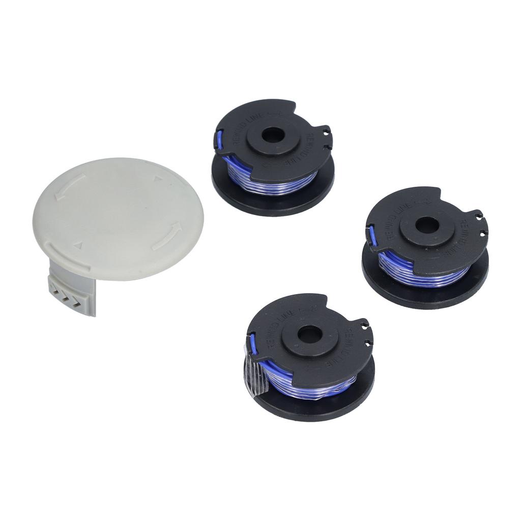 0.065in Trimmer Line Spools Cap Set Replacement Fit for Ryobi One Plus AC14RL3A 18V 24V 40V