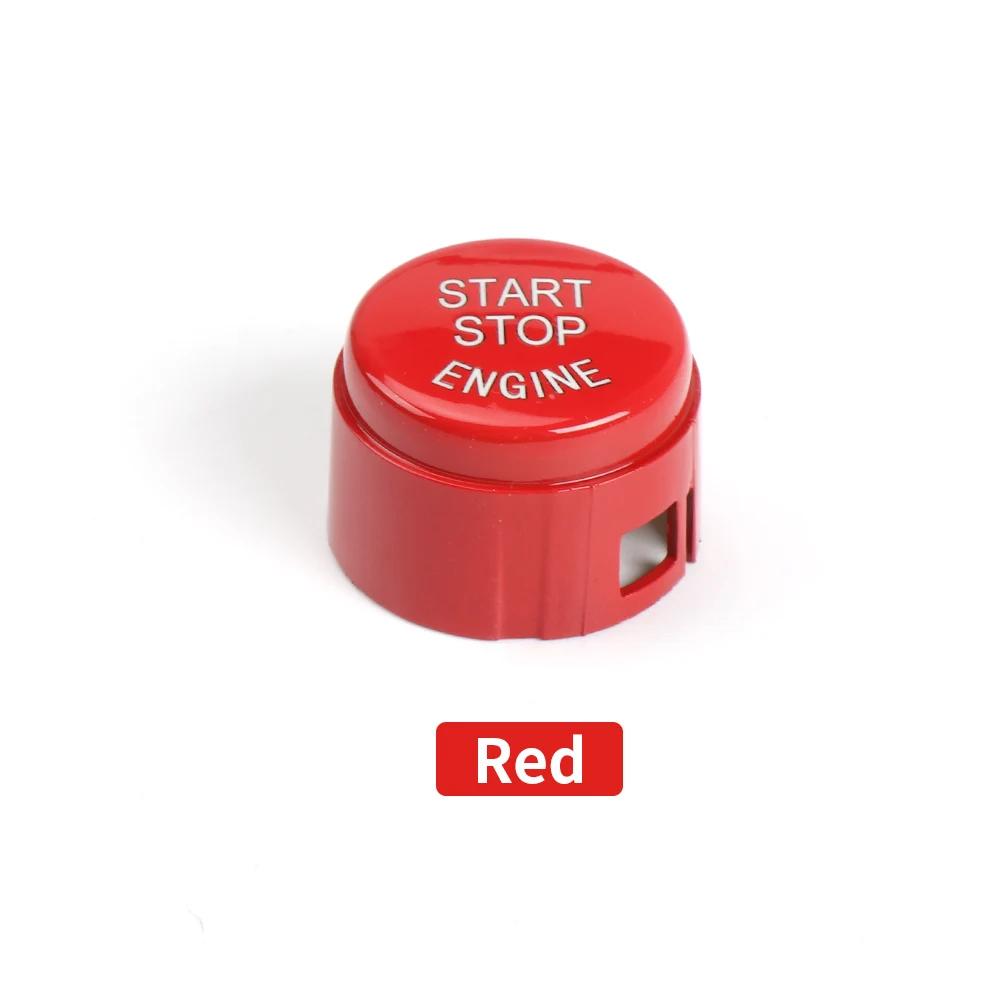 

Start Stop Engine Push Button Switch Cover One Button Start Button One Button Start Switch For BMW X3 F25 2011-2016 червоний