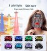 8-Color Silicone LED Light Mask: Red & Blue Photon Beauty Rejuvenation Facial Device