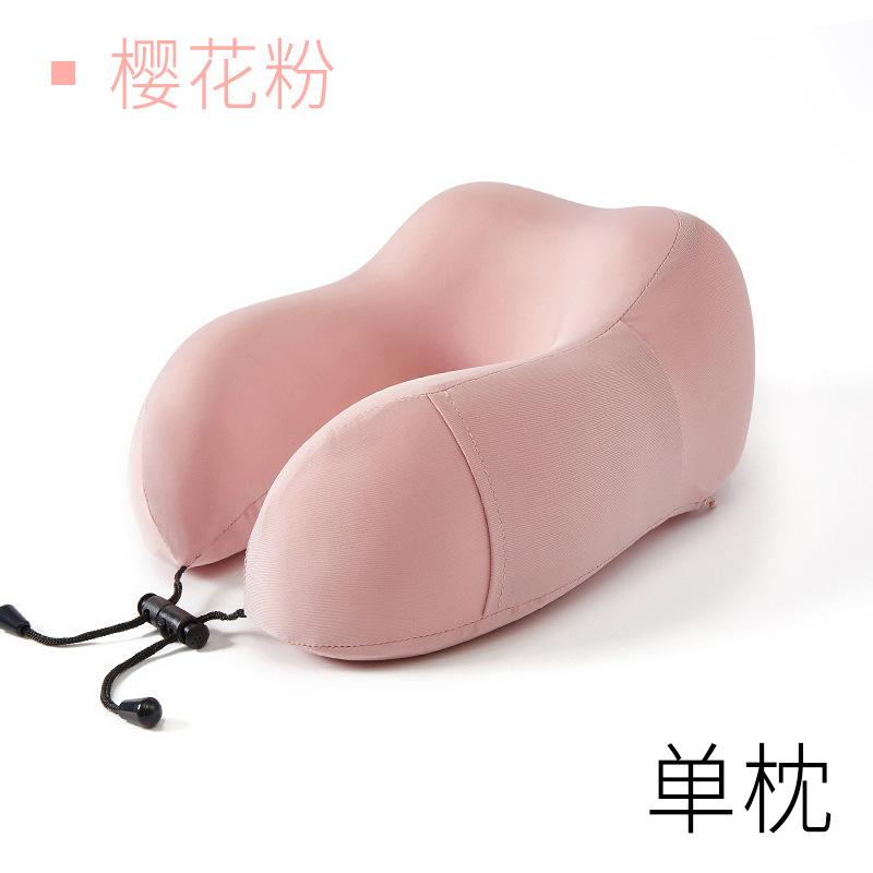 Office U Shaped Neck Pillow Summer Cooling Travel Pillow Memory Foam Cervical Support Portable Head Rest