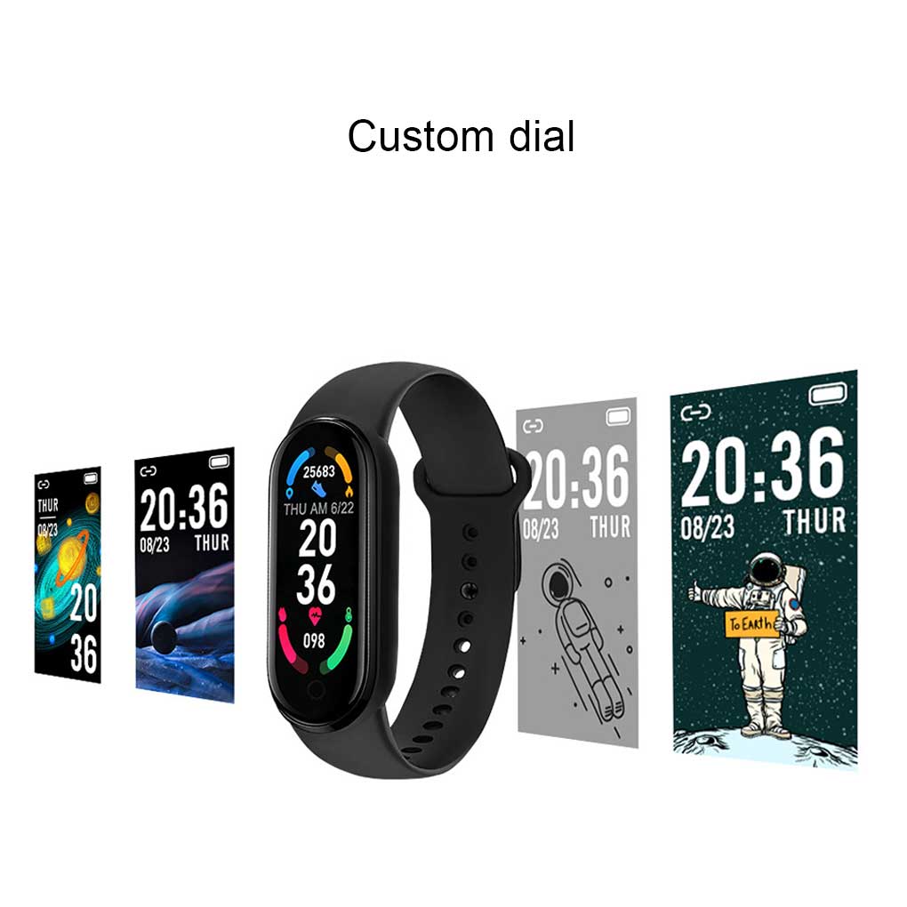 M6 Smart Watch Bluetooth4.0 Fitness Bracelet