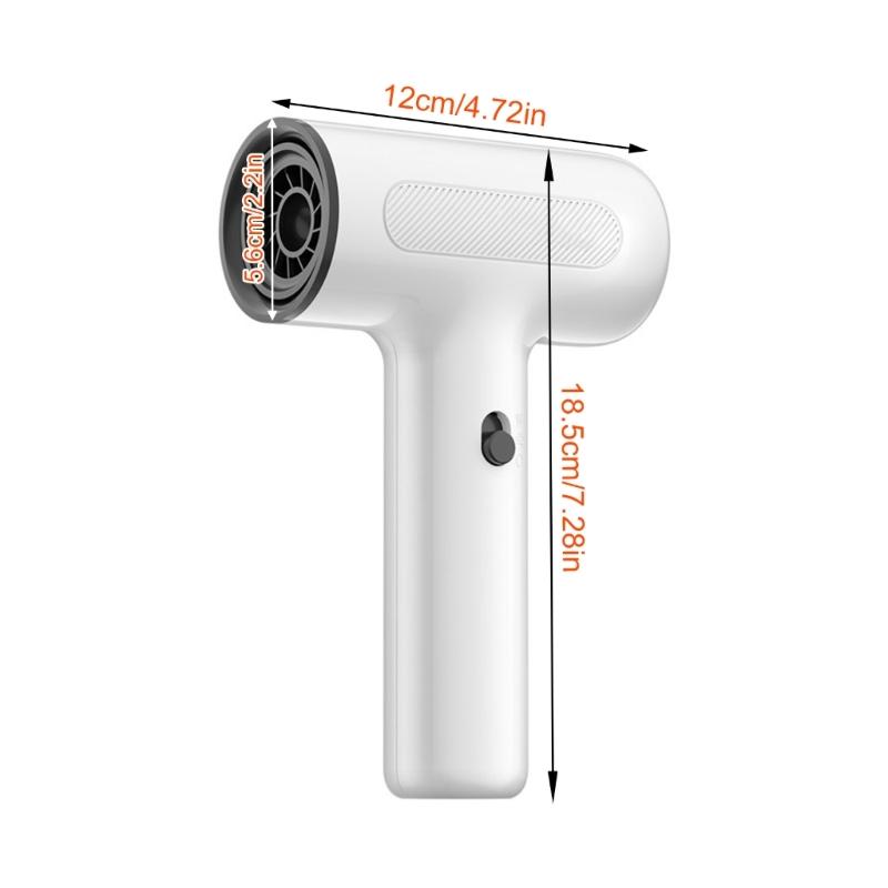Quick Dry Blow Dryer Fast Hairdryer 500W Drying Hair Tool Rechargeable Quick Styling Tool ABS Texture for Drying Hair