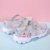 Mesh Girls' Summer Sneakers - Hollow, Breathable, Trendy Princess Shoes for Little Girls