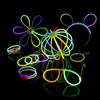 Heart-shaped Fluorescent Glasses and Luminous Bracelet Set - Popular Cheering Props and Toys