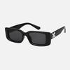 Cycling Rectangle Sunglasses Women Men Retro Square Black Sun Glasses Luxury Brand Eyewear UV Protection