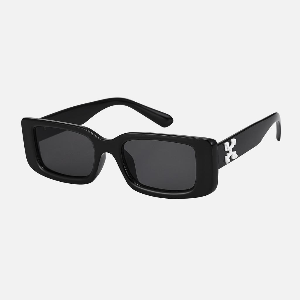 Cycling Rectangle Sunglasses Women Men Retro Square Black Sun Glasses Luxury Brand Eyewear UV Protection