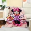 1pc Flannel Minnie Mouse Bedding Throw Blanket Sofa Coverlet Gift Home Decoration