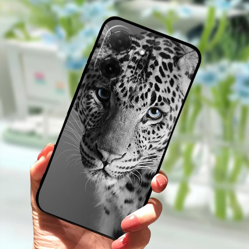 Custodia Morbida Per Xiaomi Redmi A5 4G Silicone TPU Nera Copertura Protettiva Per Telefono Per Poco C71 4G Design Popolare Bumper Ammortizzanti Borse