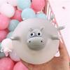 Soft Rubber Fidget Toy Antistress Blow Toy Inflatable Hippo Squeeze Toy Chicken Decompression Toy