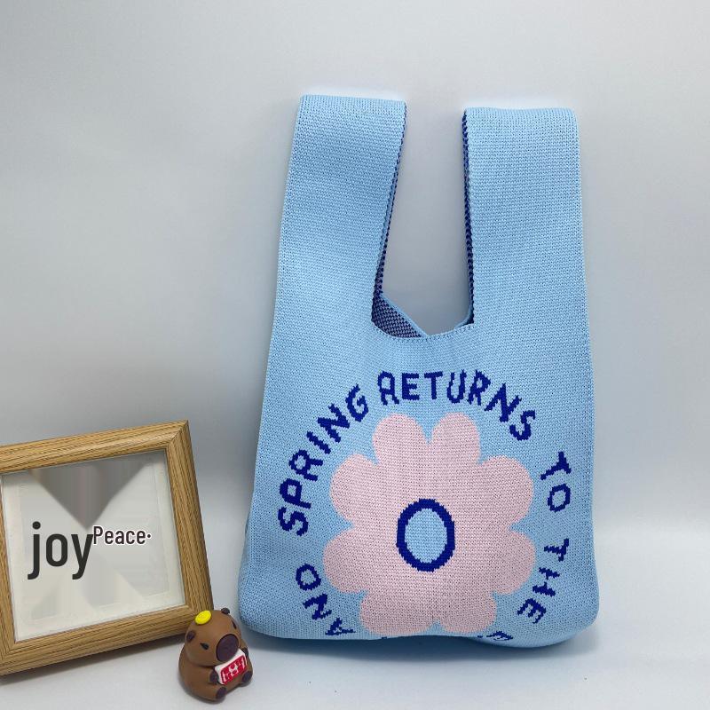 Women's Knitted Souvenir Handbag Tote