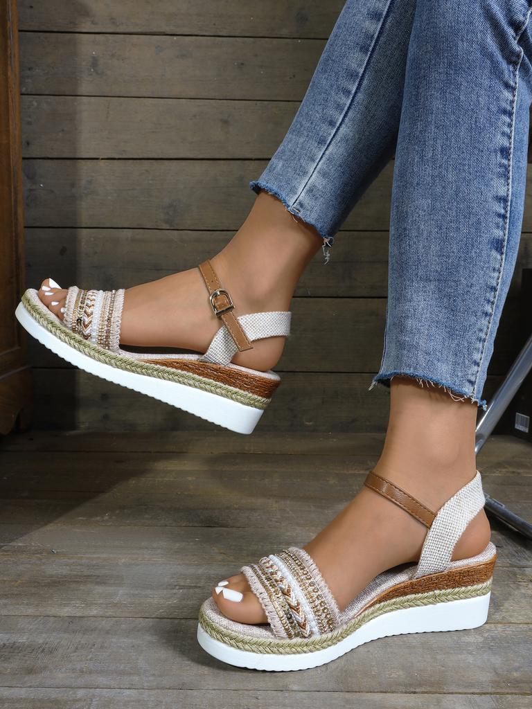 Summer Platform Women Sandals Soft Shoes Woman Elegant Wedge Sandals Ladies Shoes Party Footwear Female stilettos para mujer