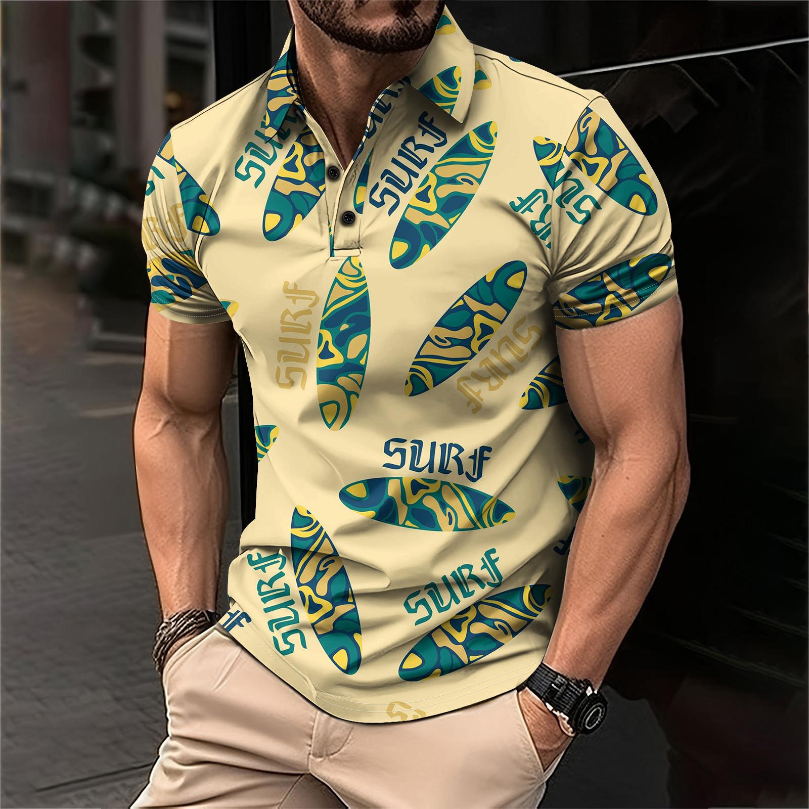 Мужская летняя дышащая рубашка с короткими рукавами и культурой отдыха XL — фото 8