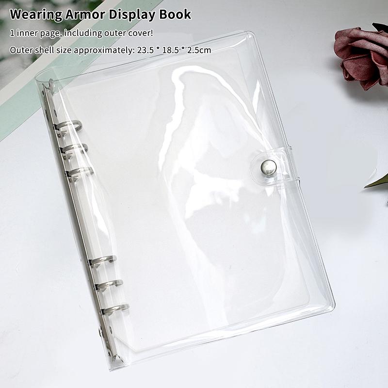 Nail Art Piece Storage Book Large Capacity Exhibition Photo Album Card Clip Display Board Diy Simple Album Storage Book