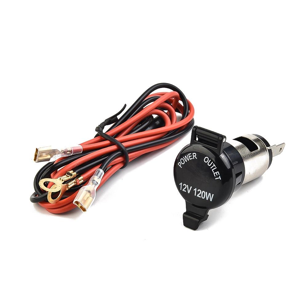 Dual USB Car Charger Socket for GPS Mobile Phone Camera 12V Waterproof