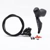 SHIMANO DIRECT No Mount Bracket Fixing Bolt X 2 Mount Thickness 25 With Resin Pad Fin Brake Hose 1700 Mm IR7170DLRDSC170E J-kit ST-R7170 (left)