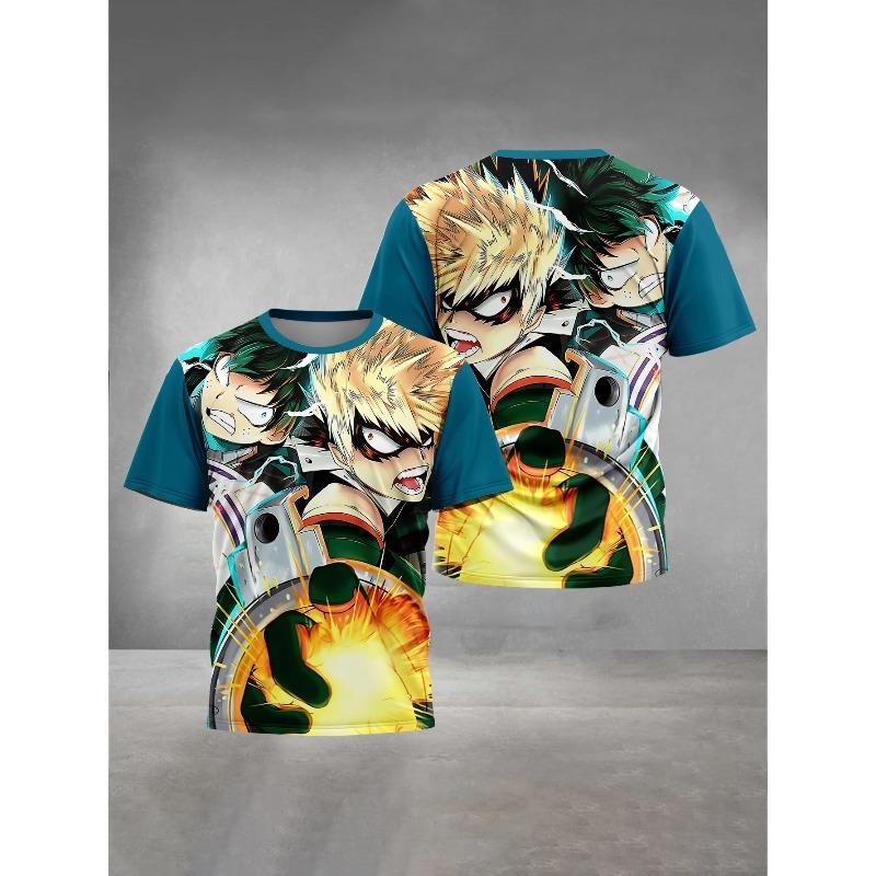 Children's Clothing Casual Comfortable Short Sleeve Fashion Cartoon Printed T-Shirts Boys