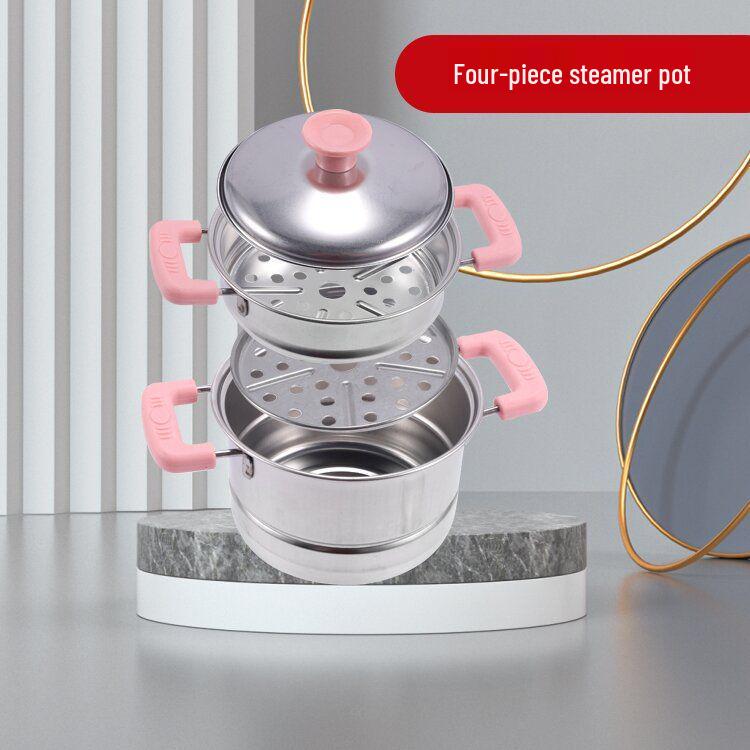 Children s Mini Kitchen Full Set: Real Cooking Educational Toy Cookware