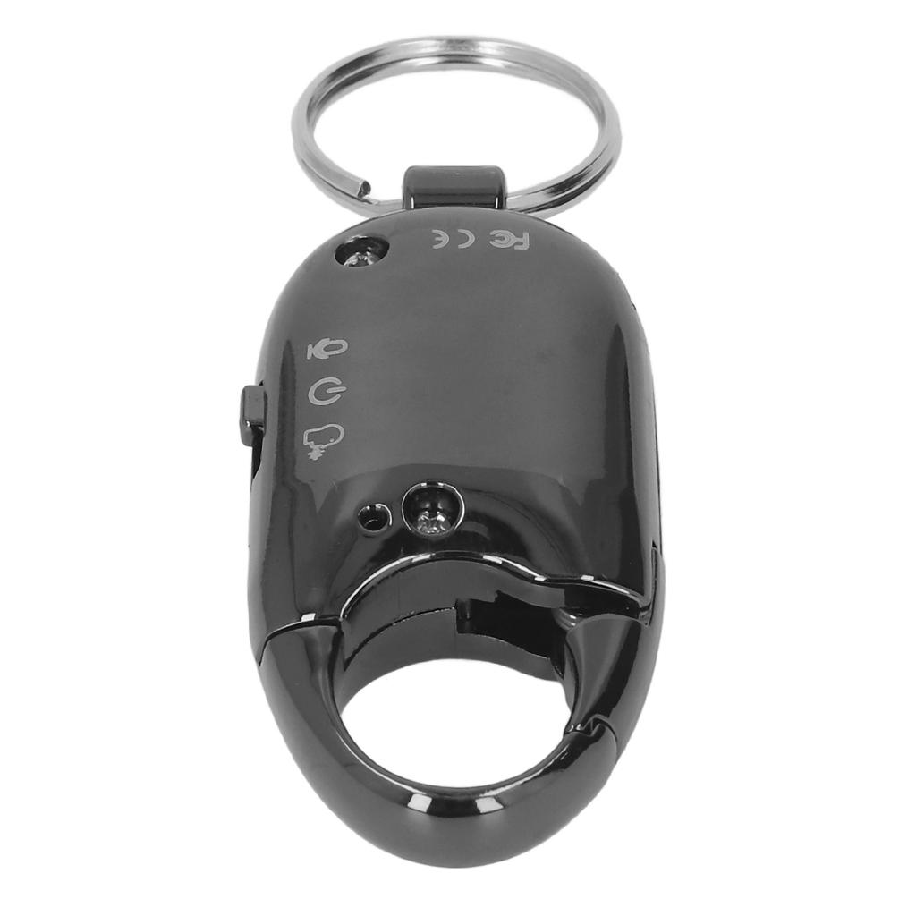 Audio Recorder Micro Keychain 16 GB 15H Voice Capture Pendant Voice Recorder WAV Black