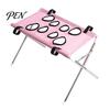 Pet Grooming Table Alternative Table, Hammock with Foldable Stand, 4-Hole or Breathable Sling 8-Hole, Washing Station for Cats, Small Dogs,
