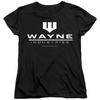 The Batman "Wayne Logo On Black" Women's T-Shirt