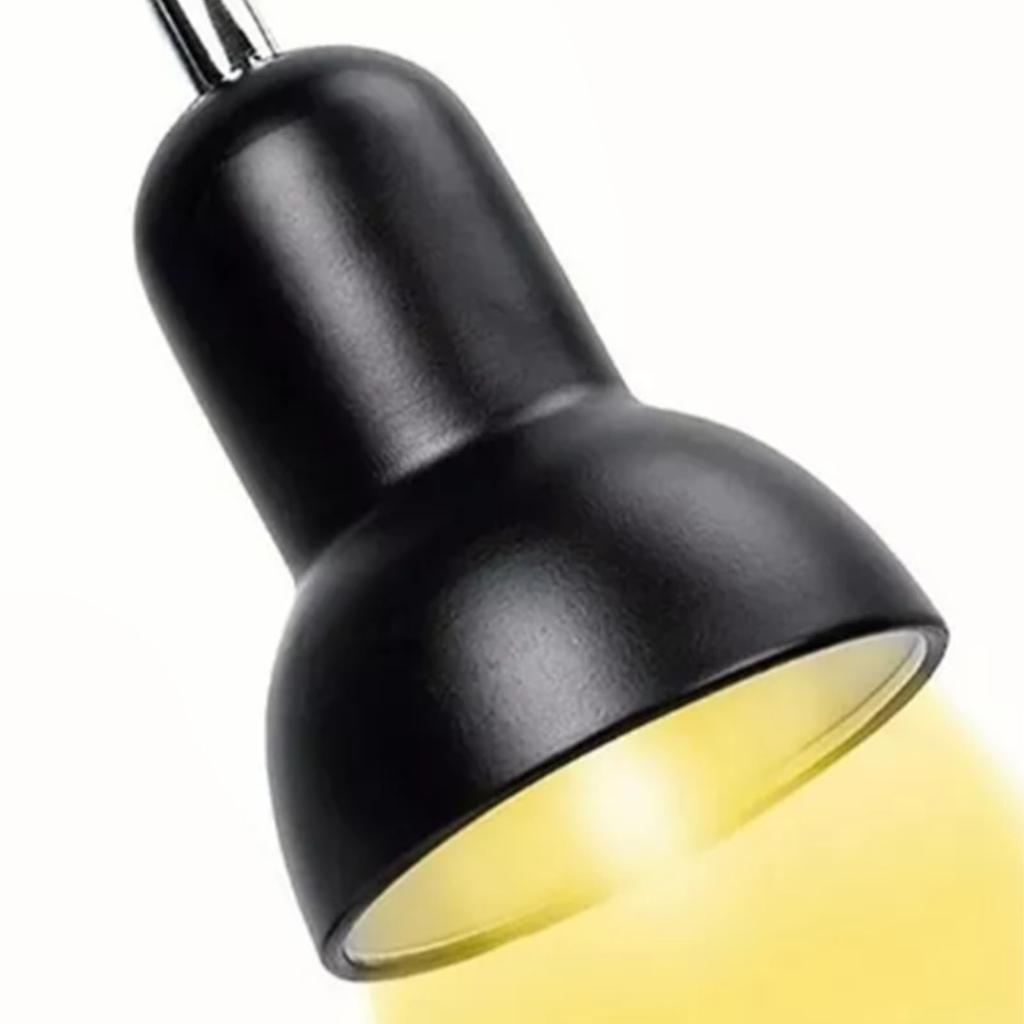 Reptilien Klemm-Wärmelampe Helligkeit Einstellbar Flexibles Reptilien Heizlicht für Reptilien Schildkröte