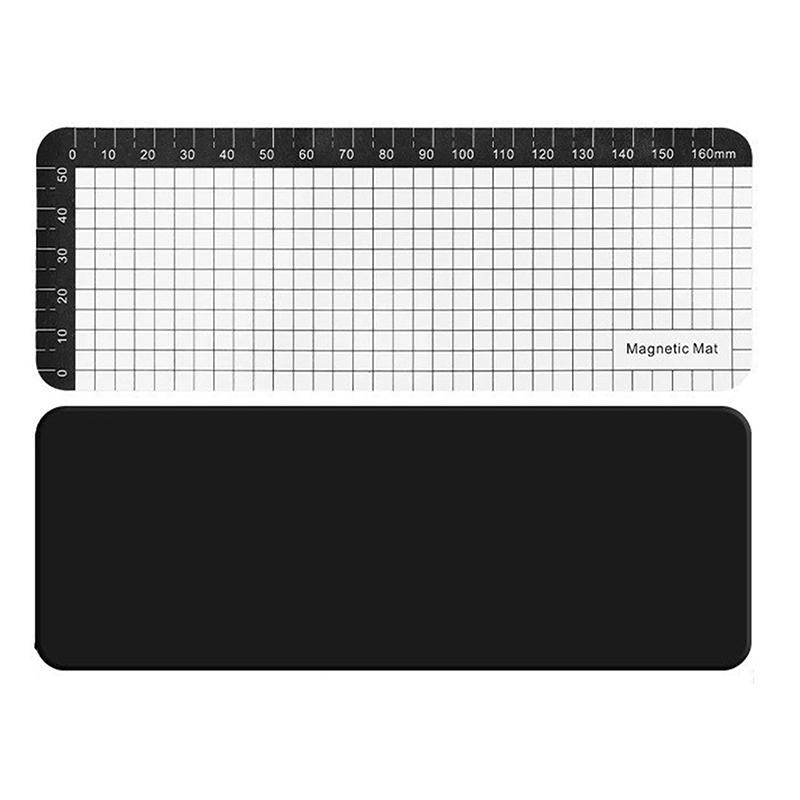 

1 шт. Инструмент для ремонта мобильного телефона Магнитный коврик для винтов Диаграмма памяти Рабочий коврик Коврик для рабочей памяти Для маленьких винтов Держит 179X65MM