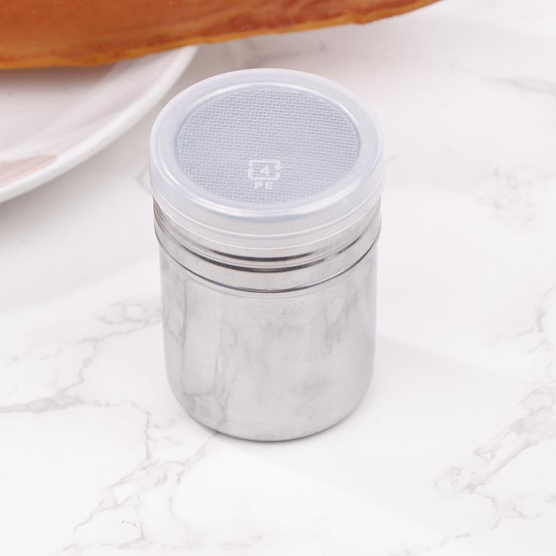 

1 шт., шейкер из нержавеющей стали для кофе, какао, шоколада, муки, сахарной пудры, сито, фильтры с крышкой, кухонные инструменты для торта и барбекю 7*5cm