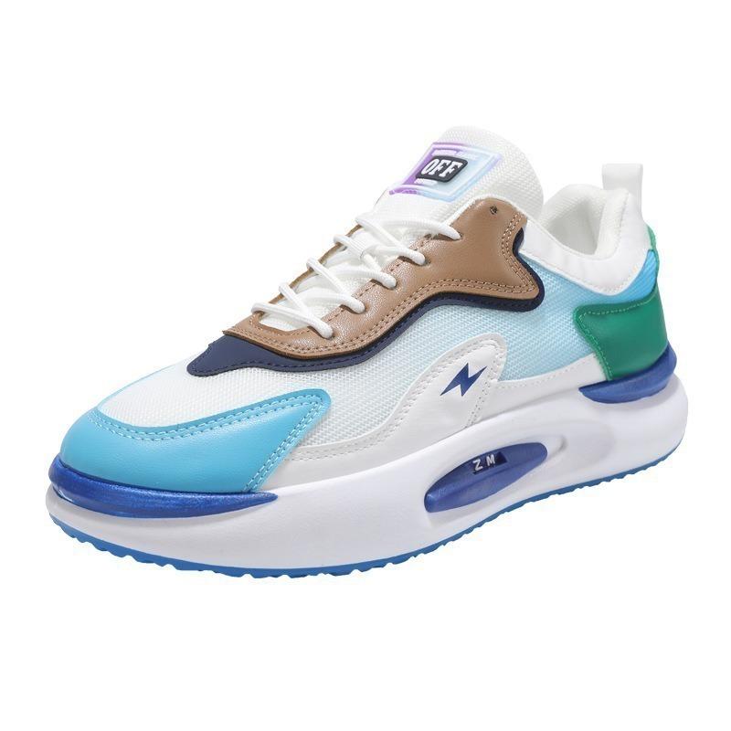 Fashion Trend Men Tennis Running Shoes Breathable Platform Training Shoes Daily Versatile Comfortable Elasticity Sneakers Sports Shoes