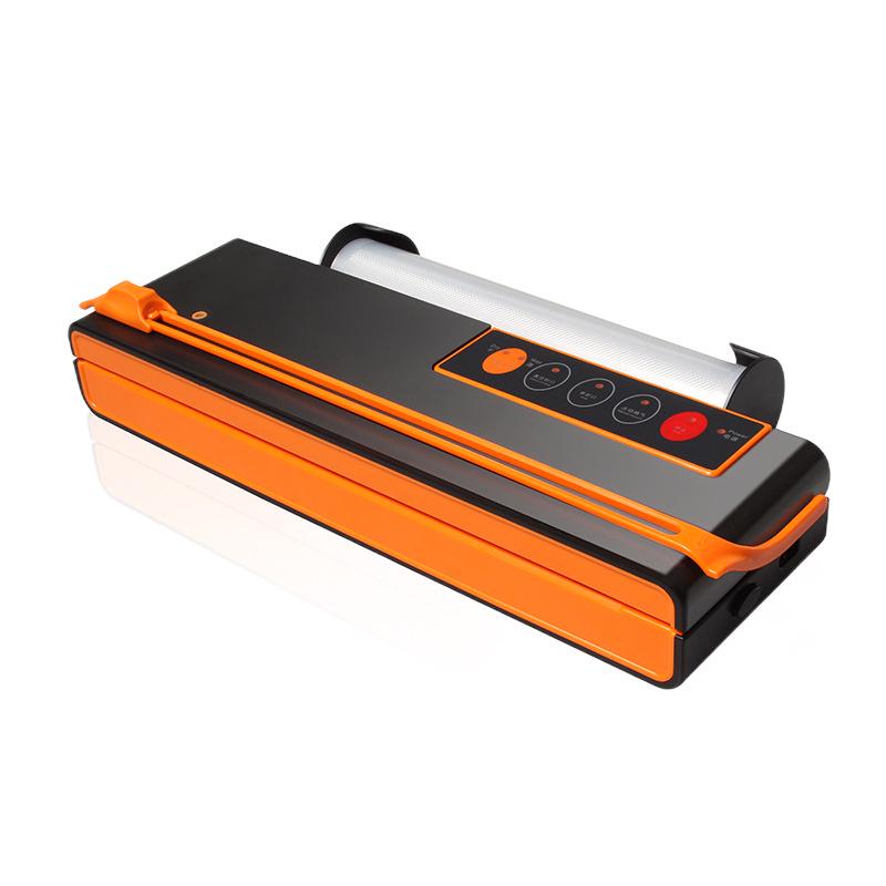 Commercial Vacuum Sealer for Food: Dual-Use Machine with Textured Bags for Dry & Wet Sealing