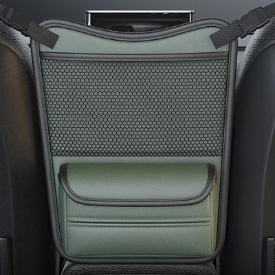 Multifunctional Storage Pocket Between Car Seats Car Net Pocket Handbag Holder Portable Car Organizer Car Interior Accessories