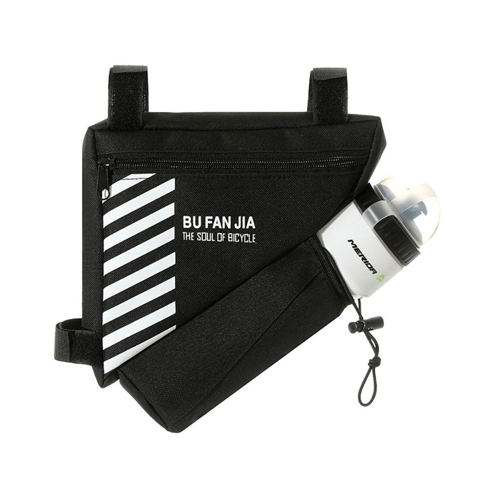 Durable Bicycle Pouch Waterproof Riding Triangle Bag Portable Water Bottle Bag