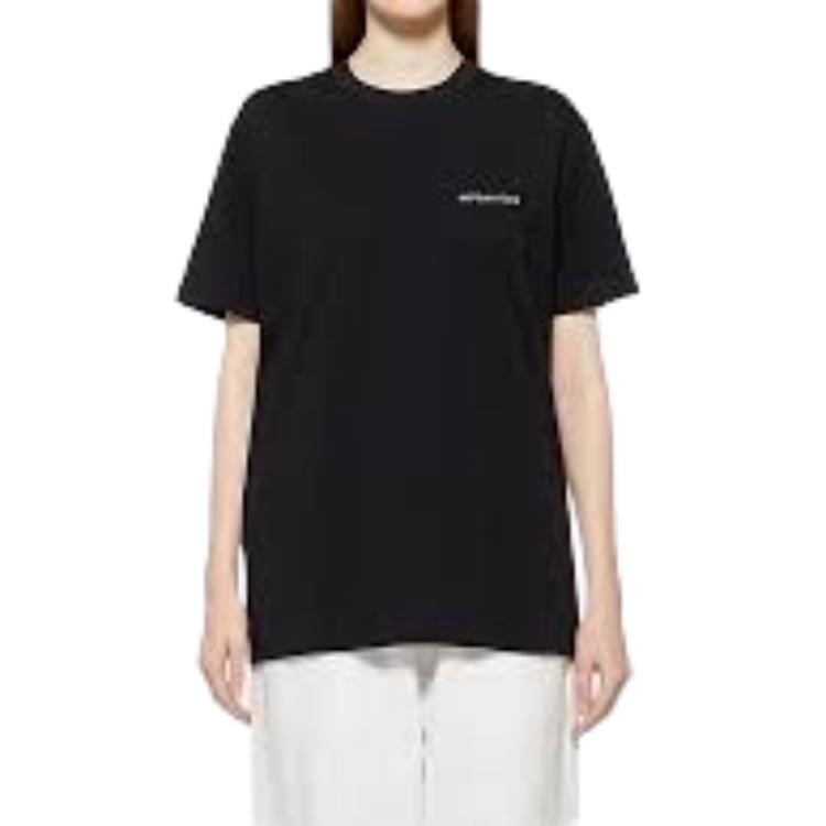 ONITSUKA TIGER Graphic SS25 Casual Fashion Round Neck Short Sleeve T-Shirt Unisex T-Shirts Black 2183B460-001