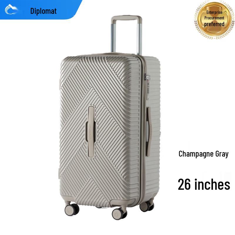 Diplomat Hard-Shell Spinner Suitcase 26 inches