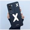 For Vivo Y19s V2149 Cover Case Lucky Initial Letter Couple Silicone Soft Matte Phone Bumper for Vivo Y19s 4G Y29 5G Casing