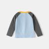 Boys' color matching long-sleeved t-shirt spring children's bottoming shirt children's clothing children's baby 2026 new top trend