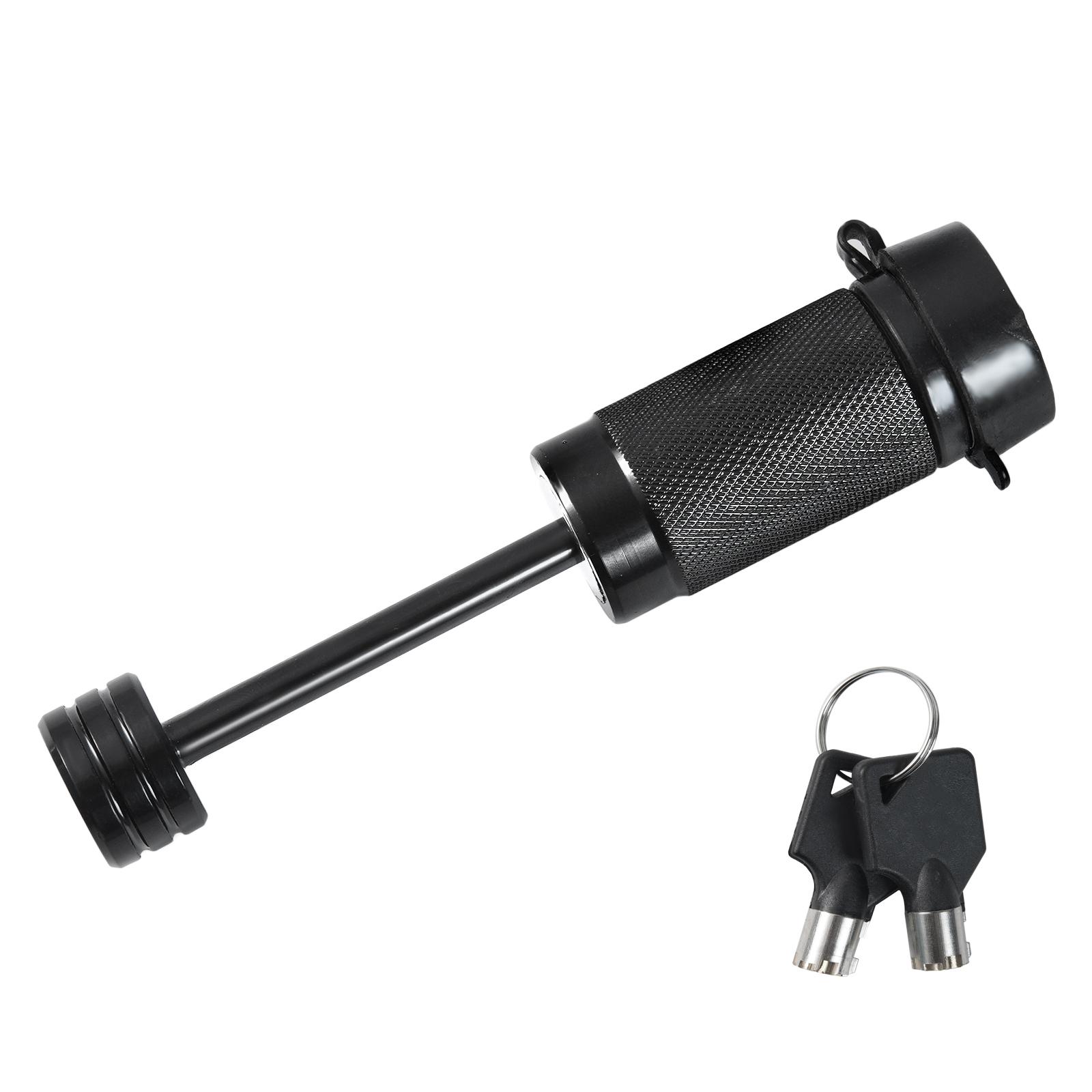 Trailer Hitch Coupler Lock Pin 1/4 Small Trailer Anti-Theft Trailer Hitch Connector Hitch Locks 2-1/2 Inch Wide RV Accessories чёрный