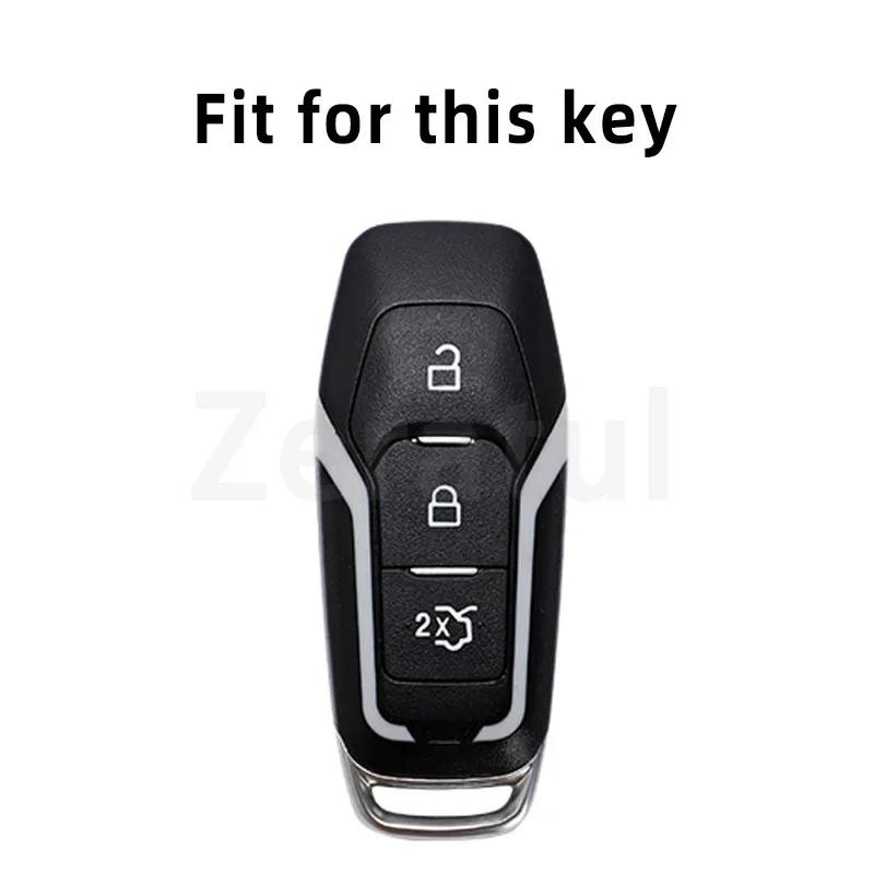 Fit For Ford Mondeo Mk2 Mk3 Mk4 Mk5 Mk6 Mk7 Ranger Fusion Kuga S-Max Tpu Auto Key Fob Cover Case Automotive Housing Remote Mount Auto Accessories