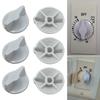 Plastic Rotary Switches Replacement Timer Switches Knob For 146MT574 Bathroom Fan Easy Grip And Precise Adjustment
