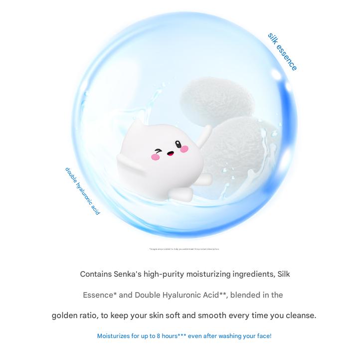 Senka Perfect Whip Facial Wash A 120g, 150g / Premium Perfect Whip Clear 120g  (7 Options)