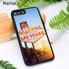 MaiYaCa Las Vegas Sign LIGHTS Nevada Phone Case For iPhone 17 Air 16 15 14  11 12 13 Pro MAX Plus coque Cover Shell